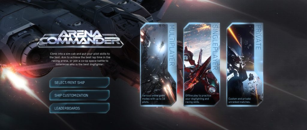 Indie Retro News: Star Citizen's - Arena Commander now available for  download!