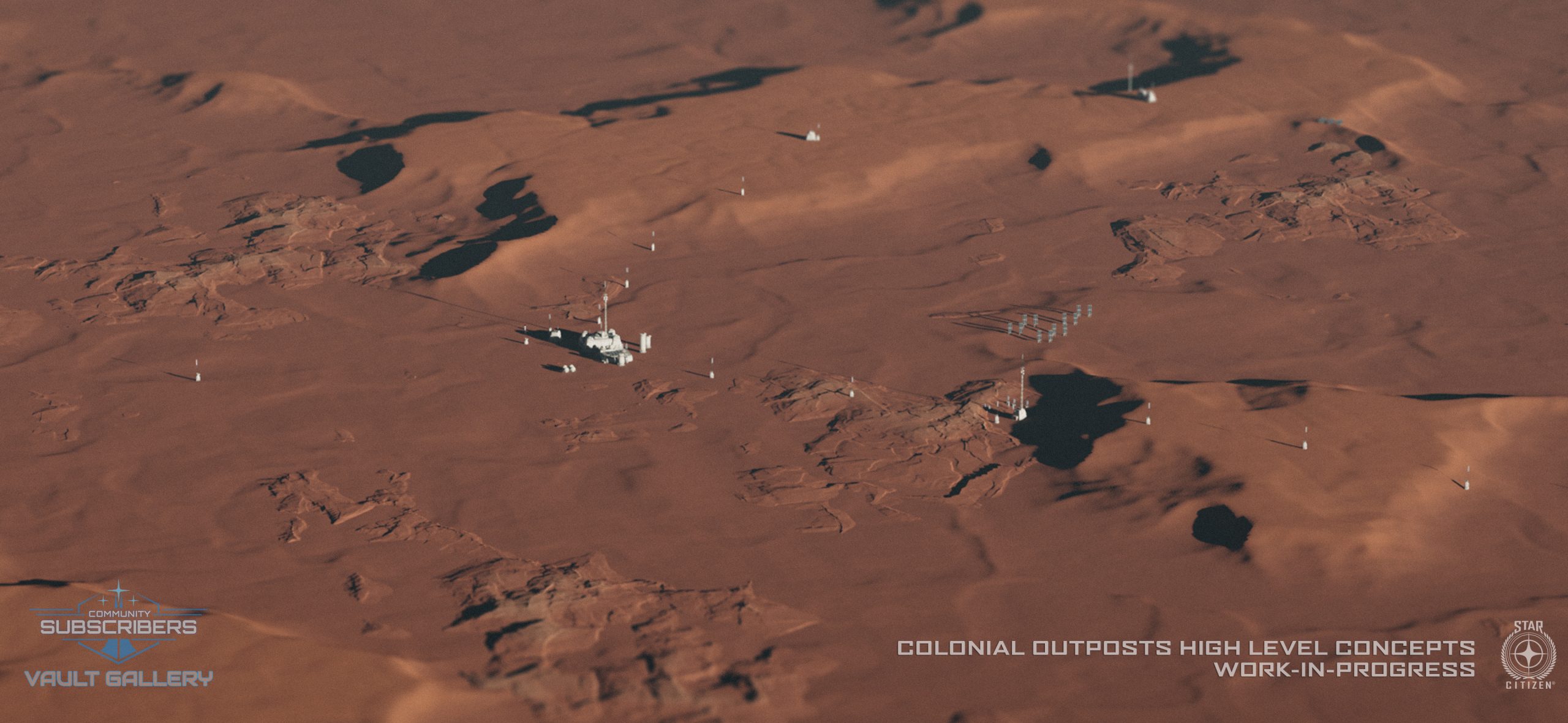Star Citizen | Colonial Outpost High Level Concepts – Wip - Spaceloop