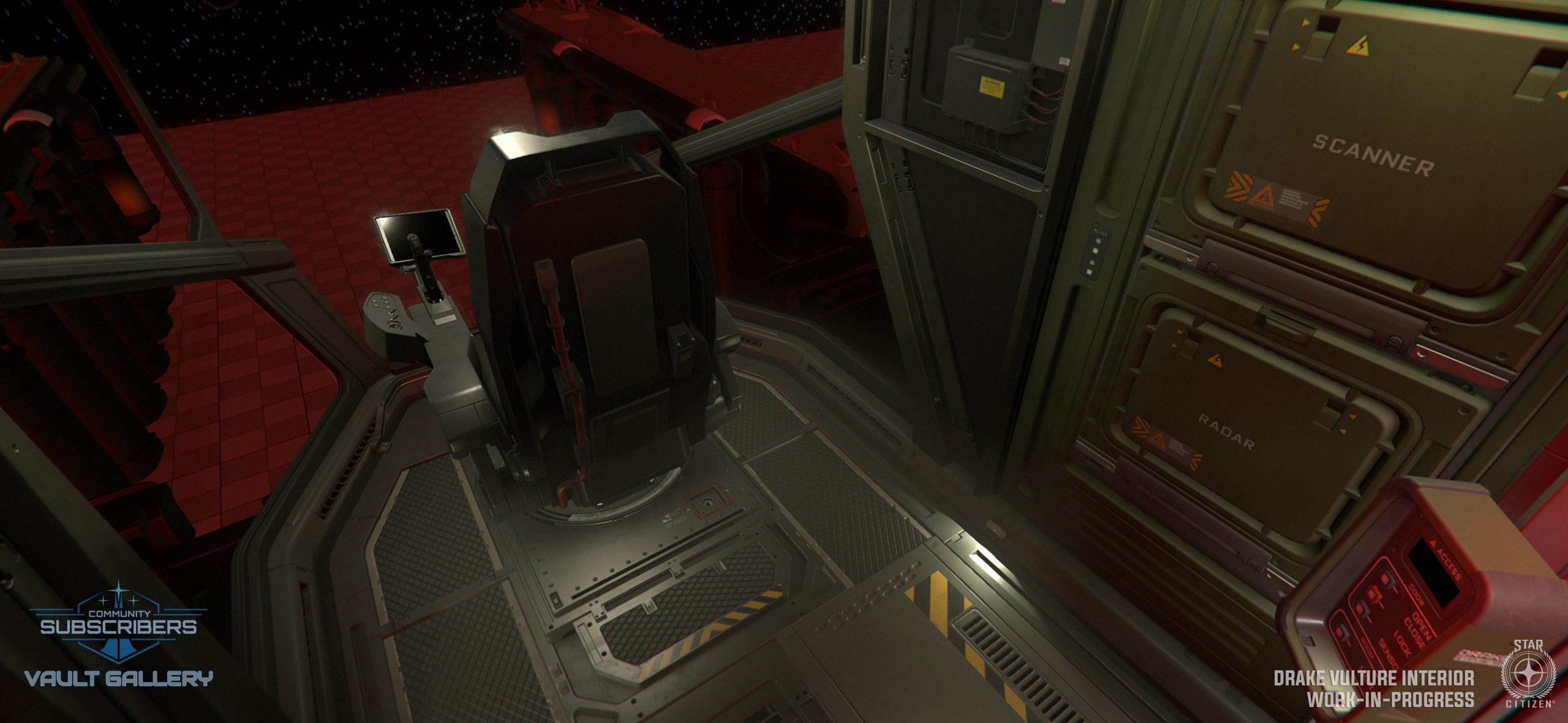 Star Citizen | Drake Vulture Interior – Wip - Spaceloop