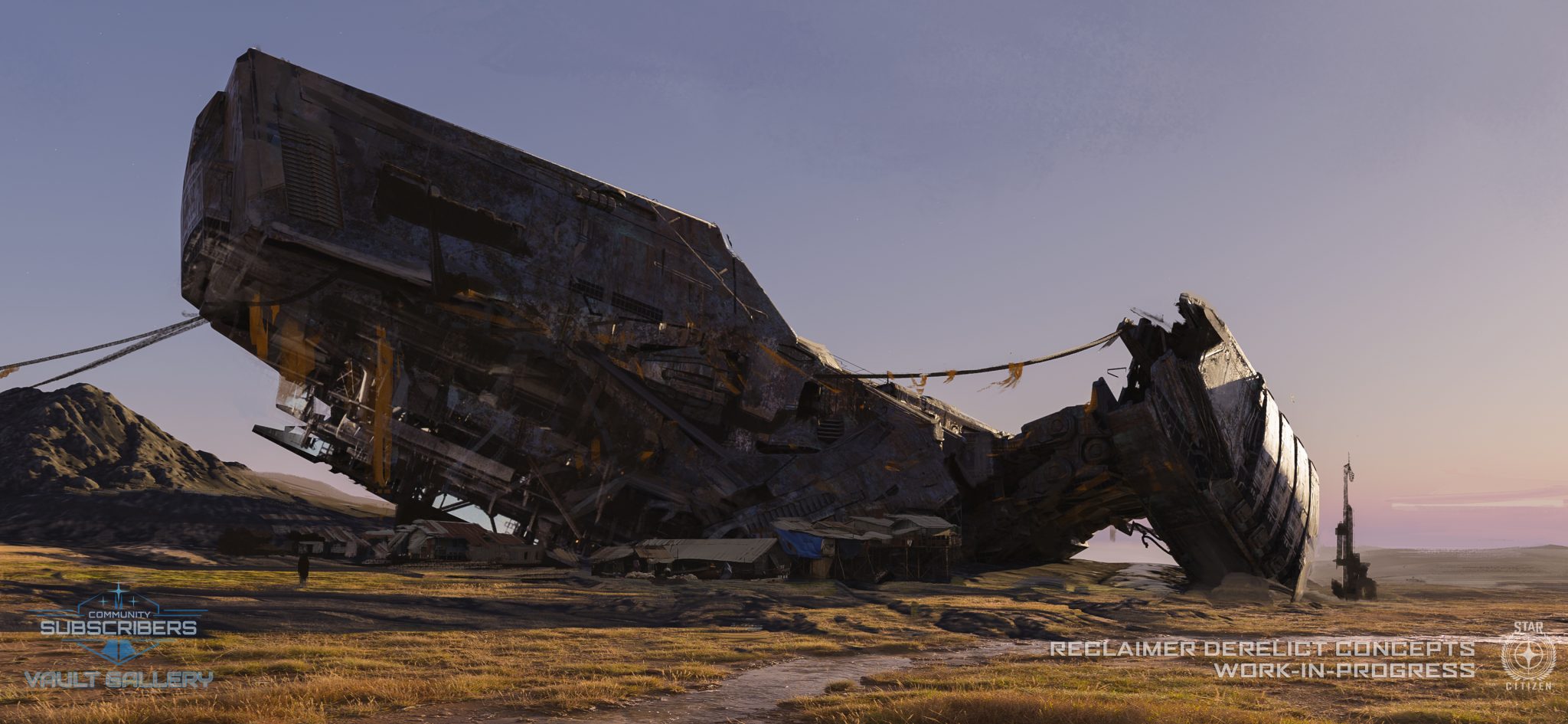 Star Citizen Reclaimer Derelict Concepts Wip Spaceloop