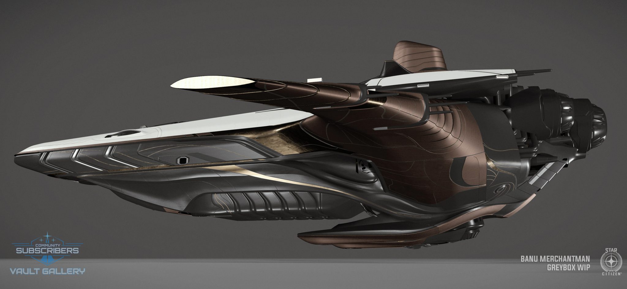 Star Citizen | Banu Merchantman - Greybox - Wip - Foto 11