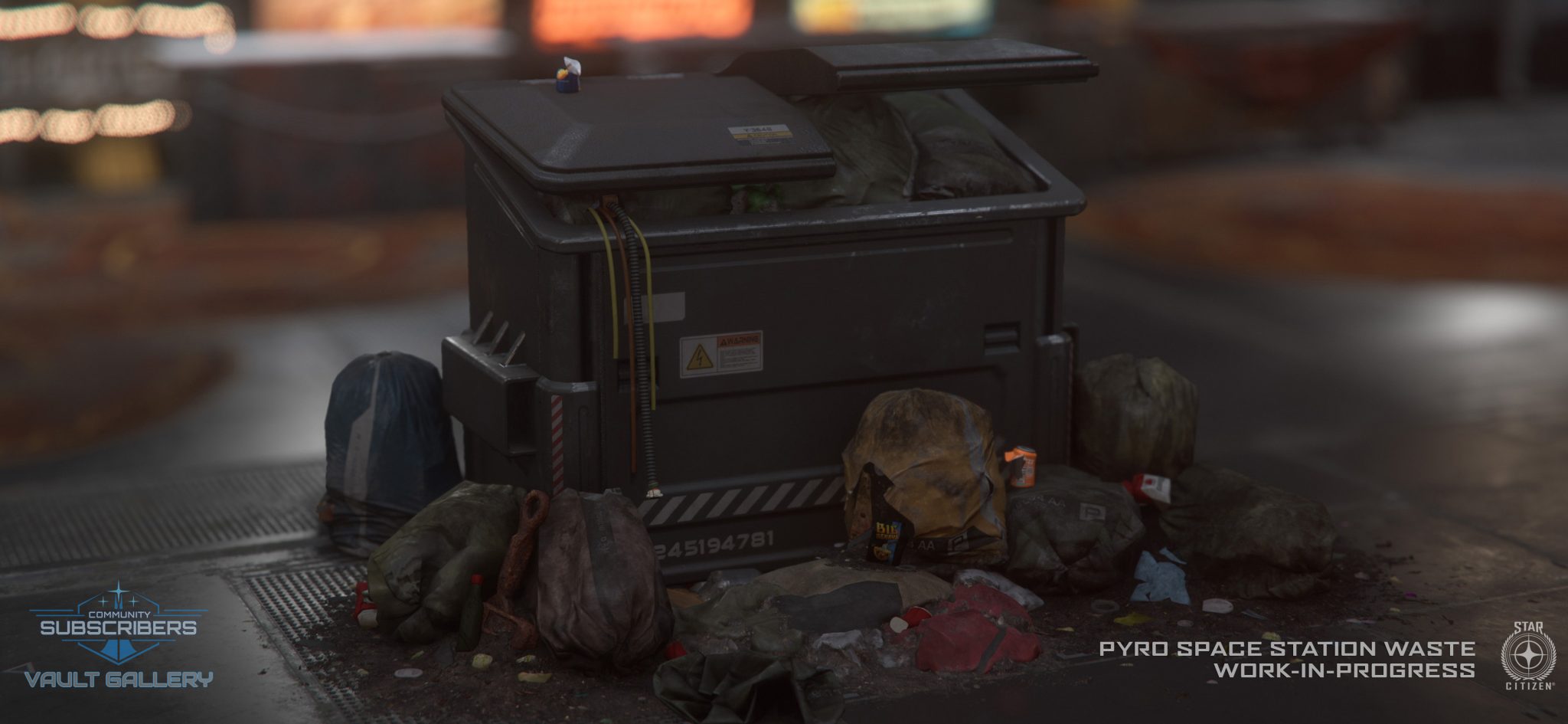 Star Citizen | Pyro Space Station Waste – Wip - Spaceloop